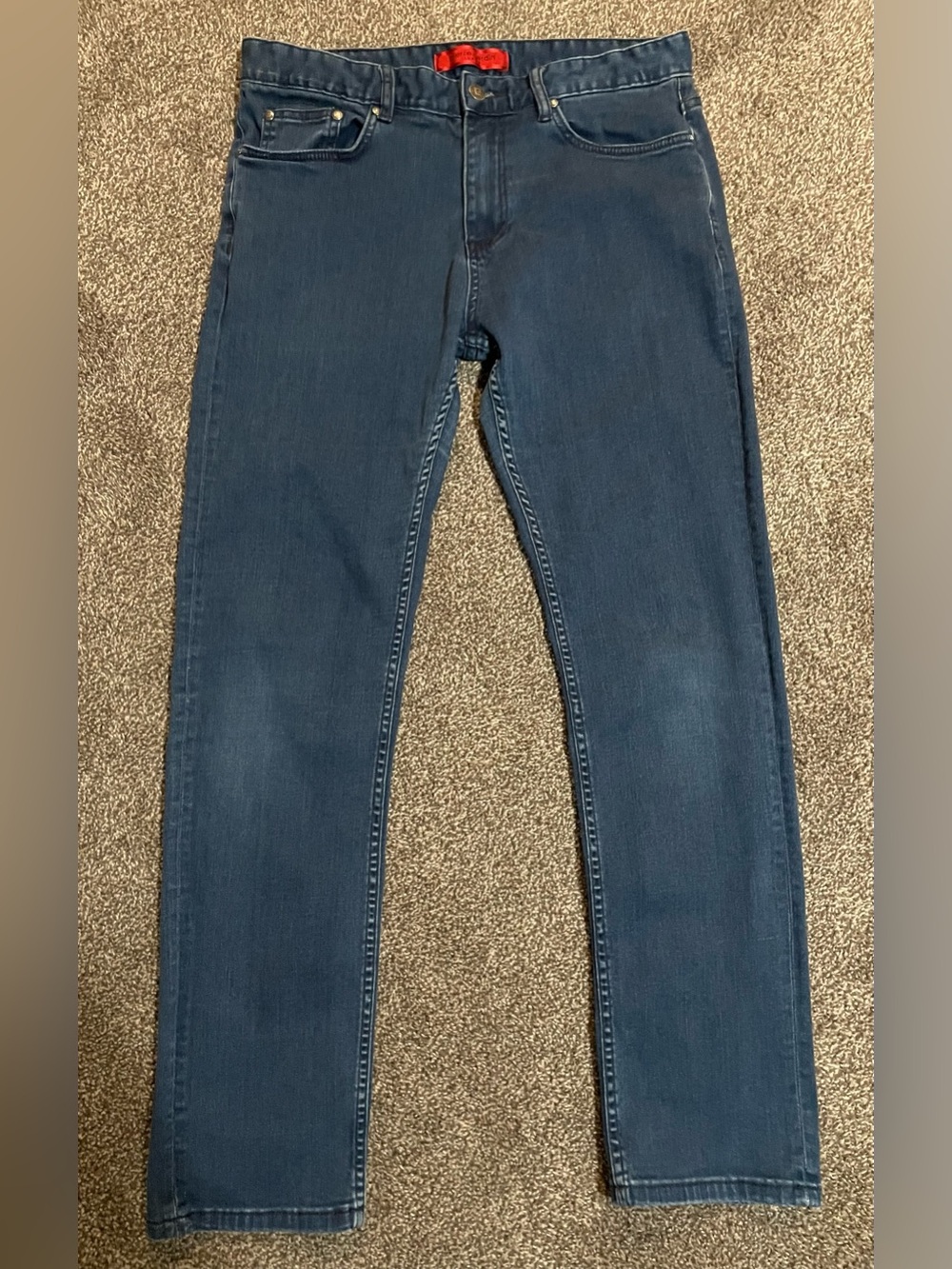 Pierre Cardin Paris Slim Straight Blue Dark Wash Jeans